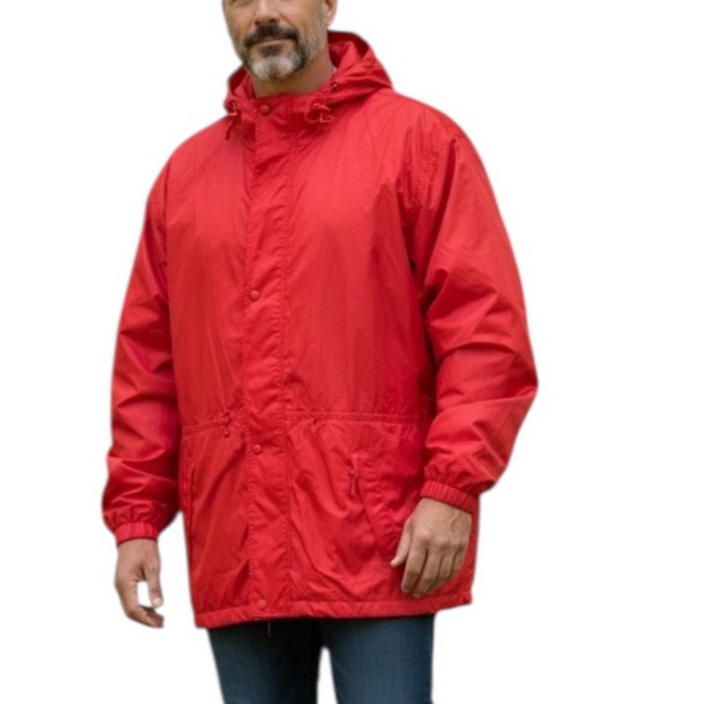Outback Trading Com Red Packable Parka Jacket Size XL
